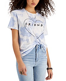 Juniors' Friends Tie-Dyed T-Shirt