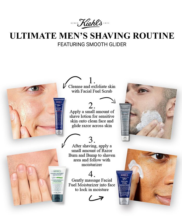 Kiehl's Since 1851 Smooth Glider Precision Shaving Gel, 5oz. Macy's