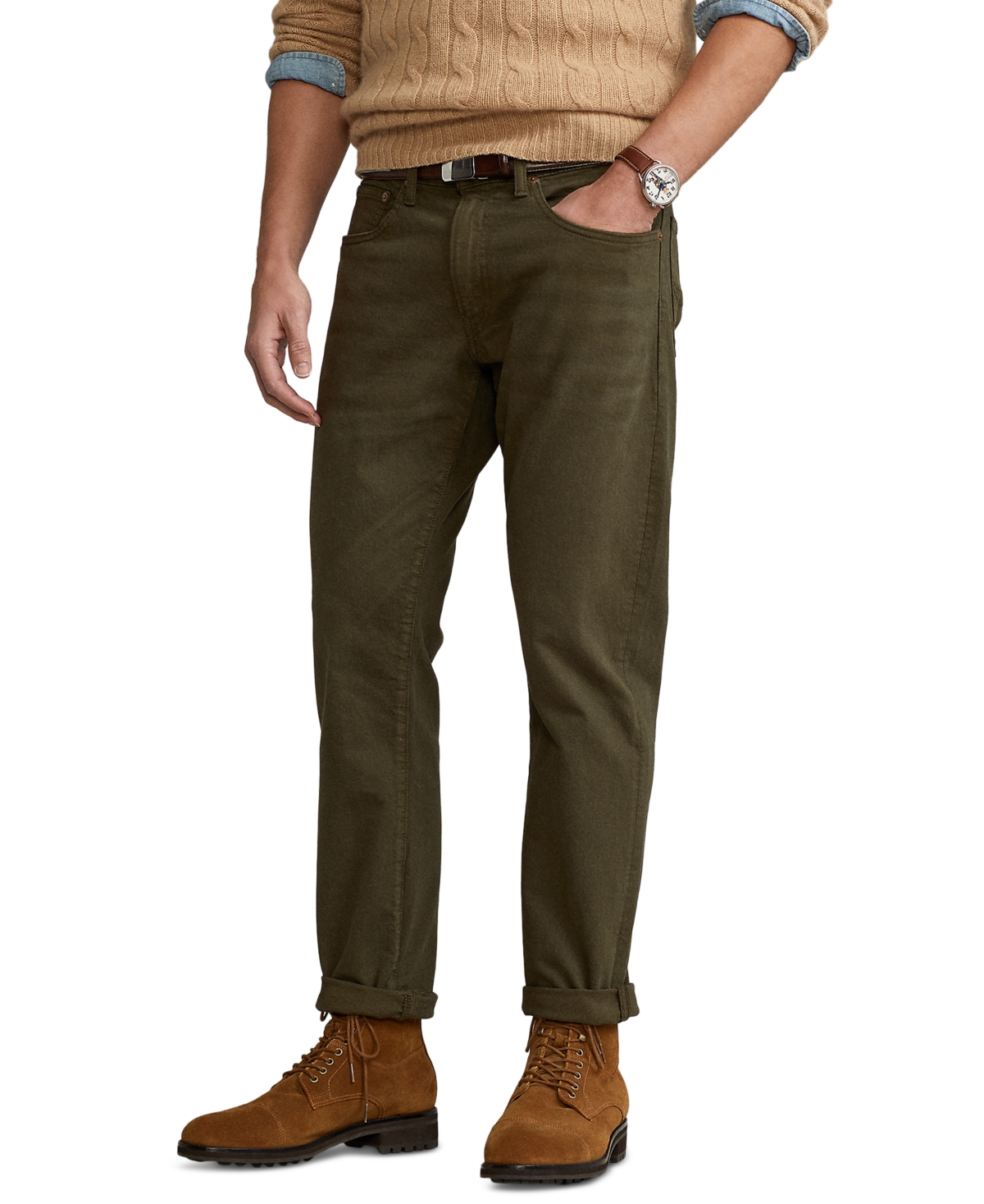 Men's Hampton Stretch Relaxed Straight Jeans - Hdn Dark Loden