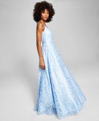 Say Yes to the Prom Juniors' Embellished Ballgown, Created for Macy's