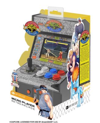 My Arcade Micro Player 7.5" Street Fighter II Champion Edition Collectible Retro Arcade Game (Premium Edition)