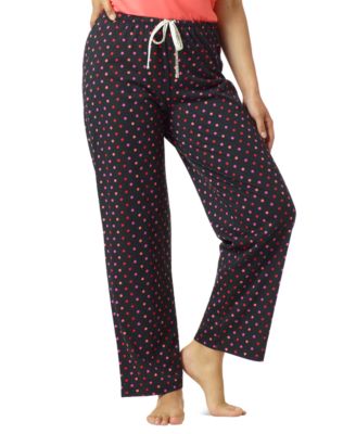 Photo 1 of SIZE M HUE® Dot-Print Classic Pajama Jogger Pants