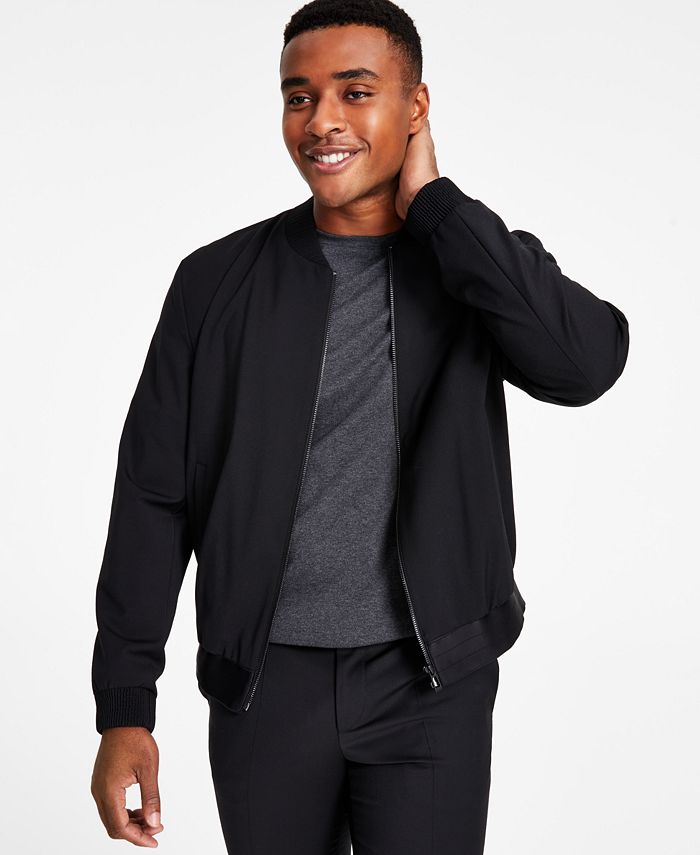 HUGO BOSS Men s Extra Slim Fit Bomber Jacket Macy s