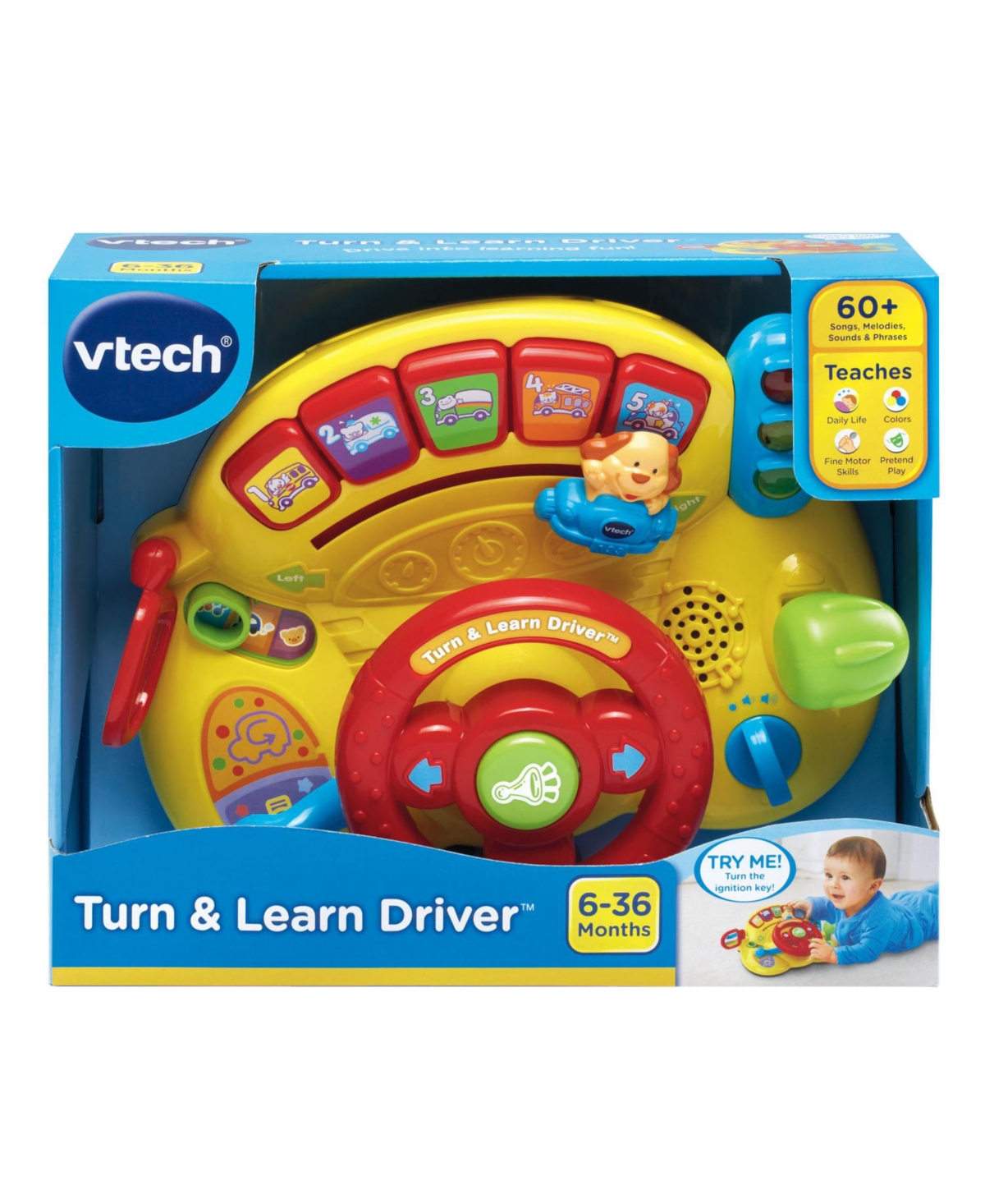 Vtech Turn & Learn Driver In Multi Color
