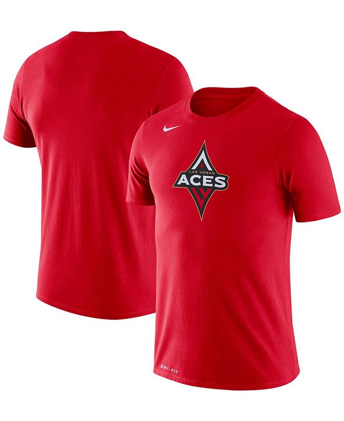 Men's Las Vegas Aces Nike Red Logo Performance T-Shirt