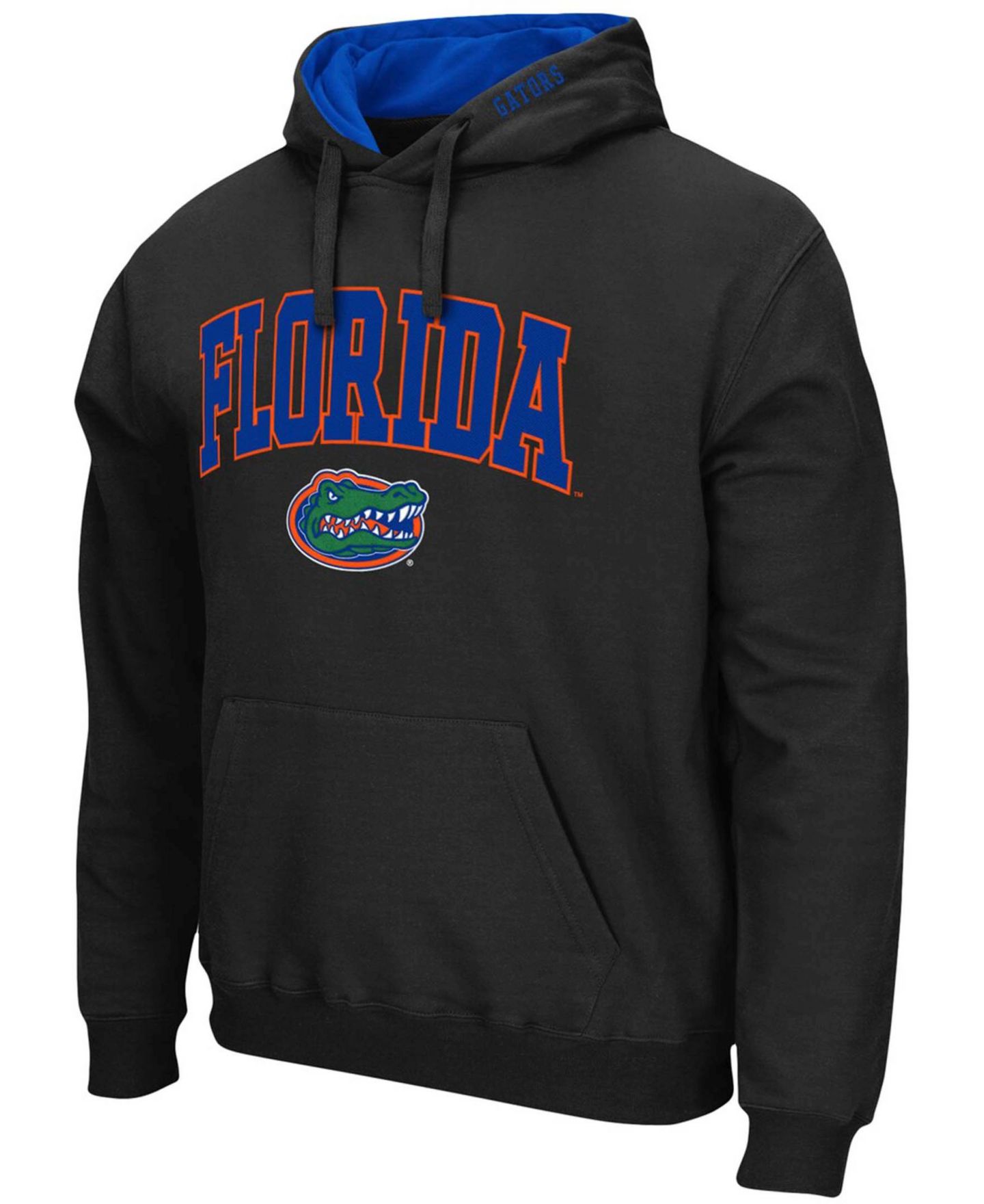 Мужское худи Colosseum Florida Gators Arch Logo 3.0 Pullover, цвет: Королевский синий — фото 6