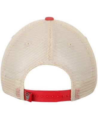 Men's Cream and Black NC State Wolfpack Offroad Trucker Hat