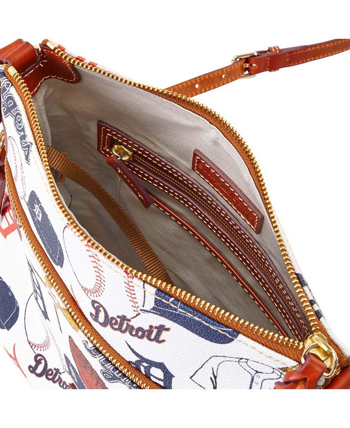 Dooney & Bourke Women's White Detroit Tigers Gameday Crossbody Purse
