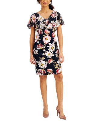 macys connected dresses