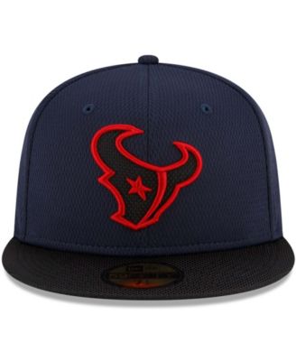 New Era Men's Houston Texans 2021 NFL Sideline Road 59FIFTY Fitted Cap ...