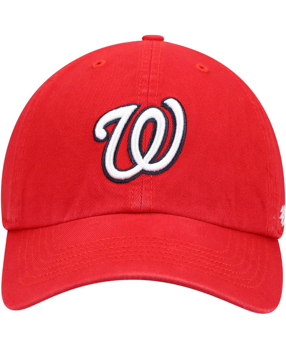Shop 47 Brand Men's Washington Nationals Team Franchise Fitted Cap In Red