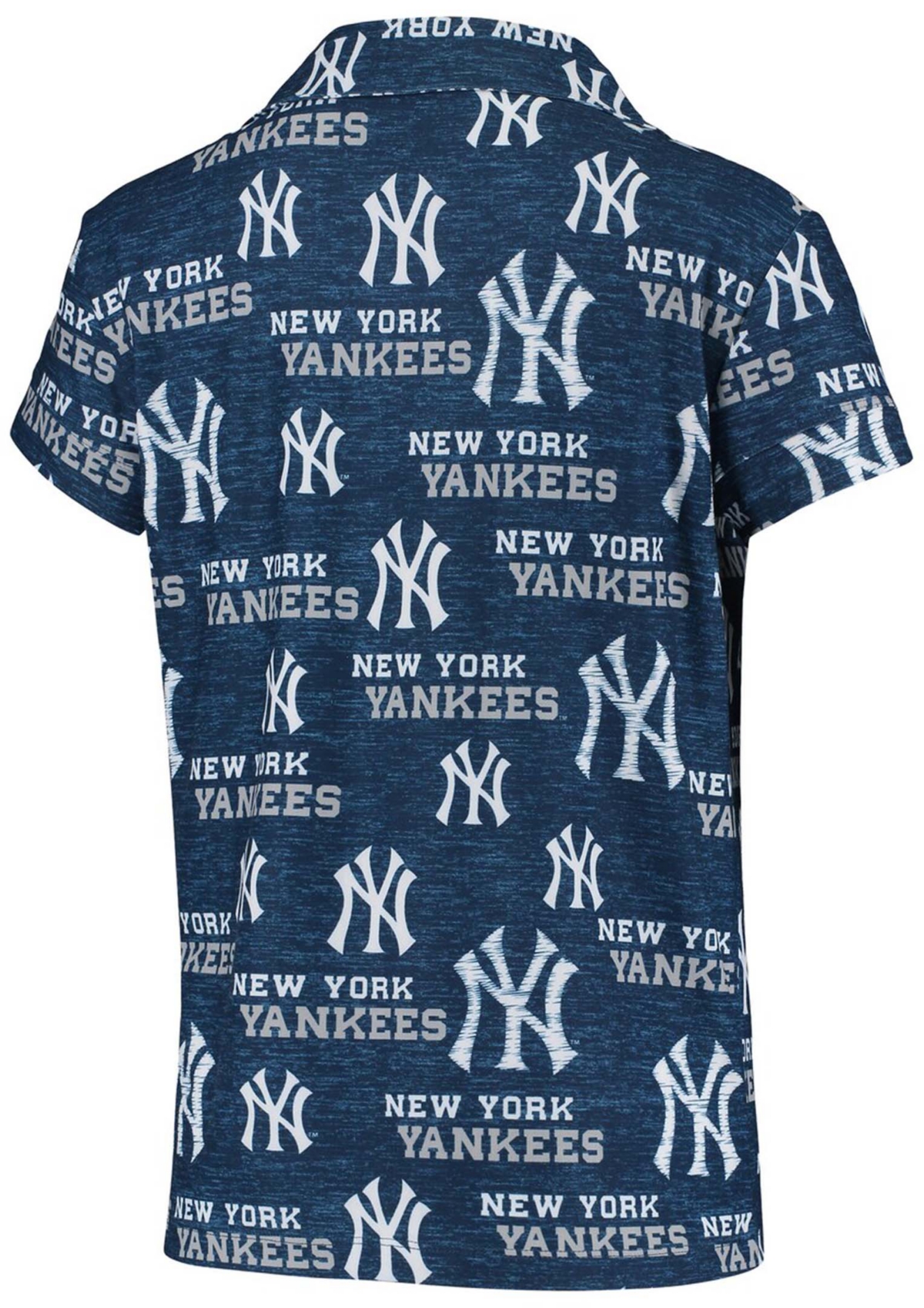 Concepts Sport Women's New York Yankees Zest Allover Print Button