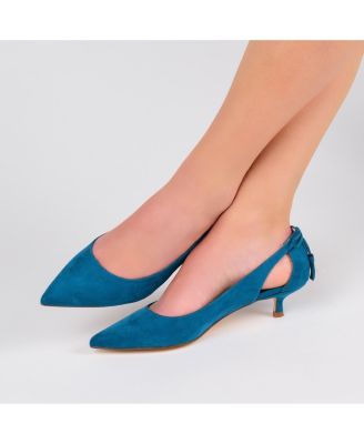 Women's Bindi Tie Detail Kitten Heel Pumps
