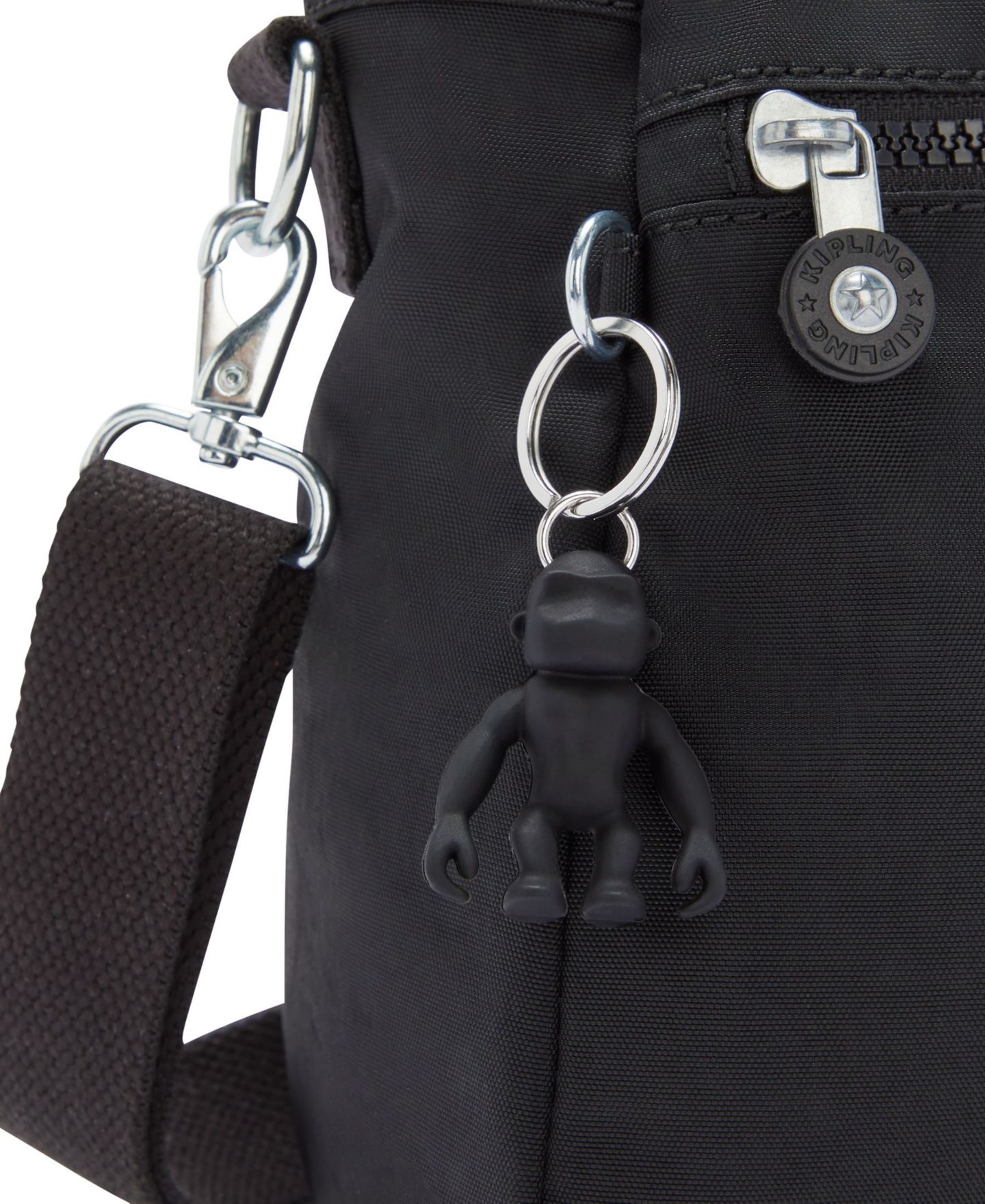 Женская сумка Kipling Elysia Small Satchel, цвет: Чёрный — фото 5