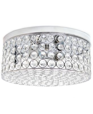 Glam 2 Light Round Flush Mount