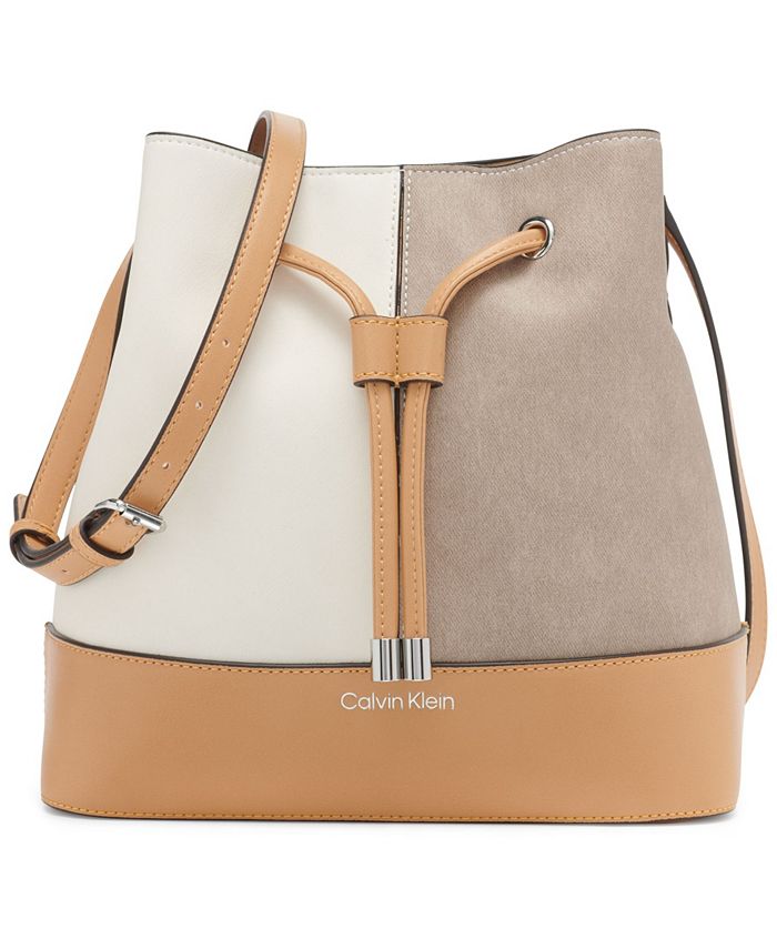 Calvin Klein Gabrianna Bucket Bag & Reviews - Handbags & Accessories -  Macy's