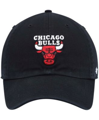 Men's Black Chicago Bulls Team Clean Up Adjustable Hat
