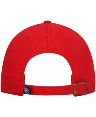 Men's Red Tennessee Titans Clean Up Alternate Adjustable Hat