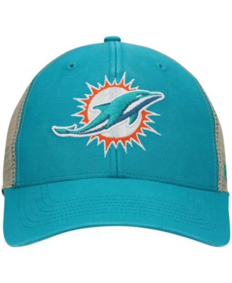 Men's Aqua Miami Dolphins Flagship MVP Snapback Hat