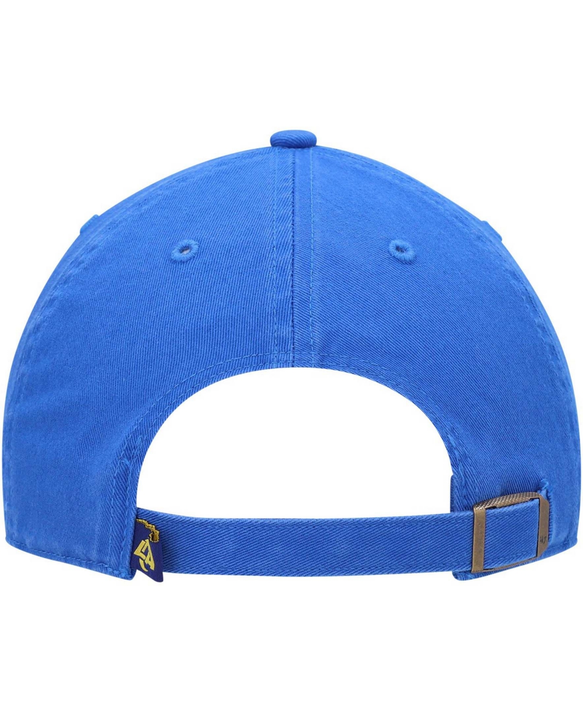 Shop 47 Brand Boys Royal Los Angeles Rams Logo Clean Up Adjustable Hat