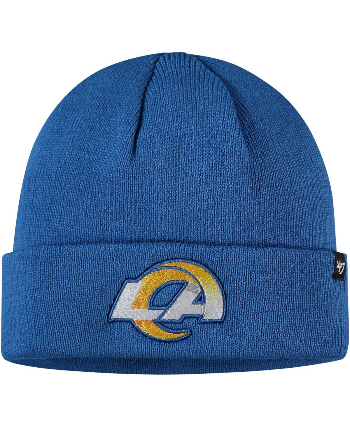 47 Brand Kids' Boys Blue Los Angeles Rams Basic Cuffed Knit Hat