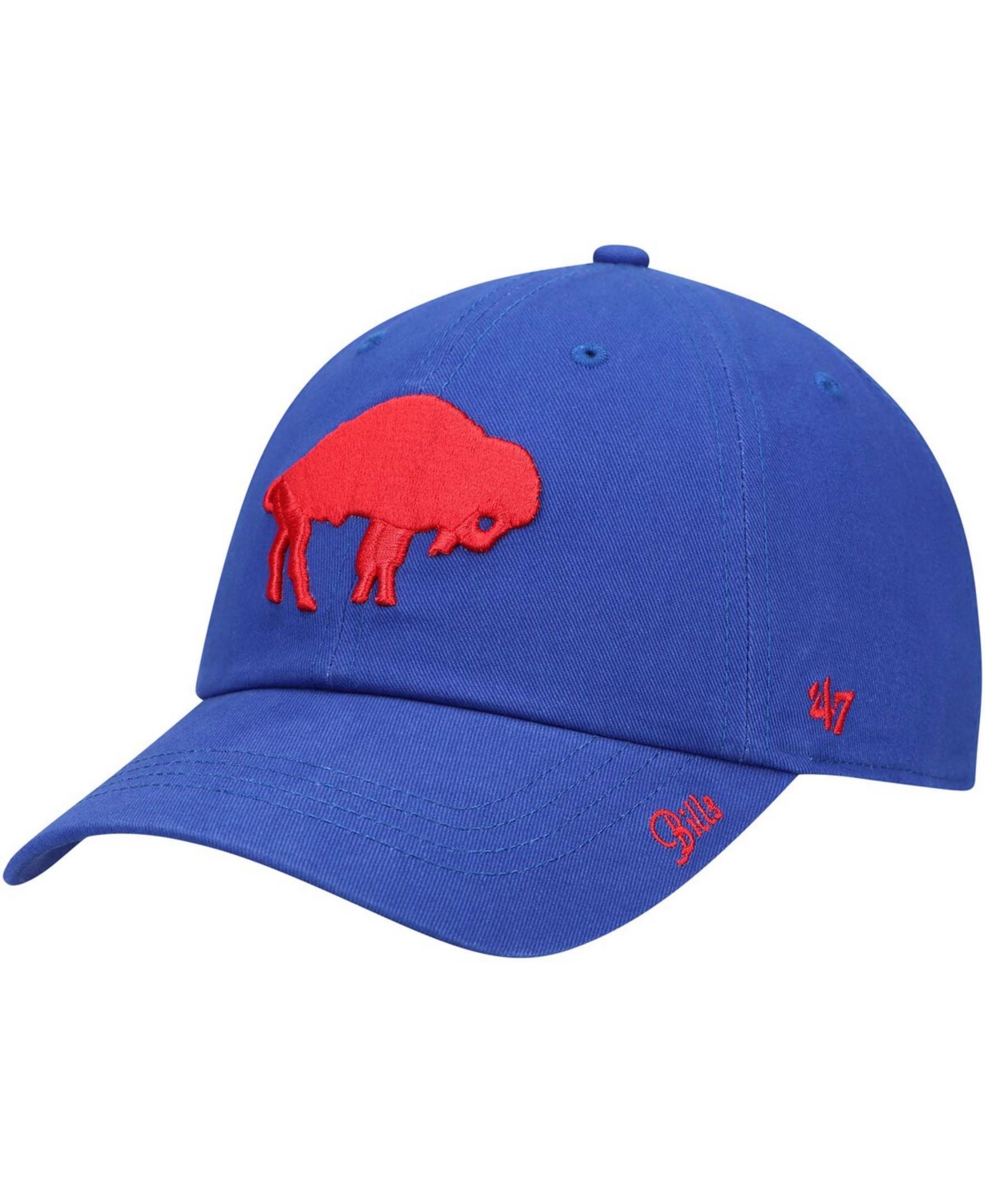 Shop 47 Brand Women's Royal Buffalo Bills Miata Clean Up Legacy Adjustable Hat