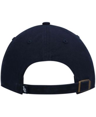 Boys Navy Tampa Bay Rays Team Logo Clean Up Adjustable Hat
