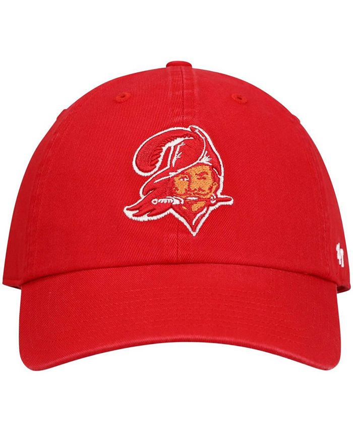'47 Brand Men's Red Tampa Bay Buccaneers Clean Up Legacy Adjustable Hat ...