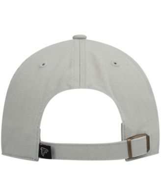 Men's Gray Atlanta Falcons Clean Up Adjustable Hat