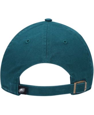 Boys Midnight Green Philadelphia Eagles Logo Clean Up Adjustable Hat
