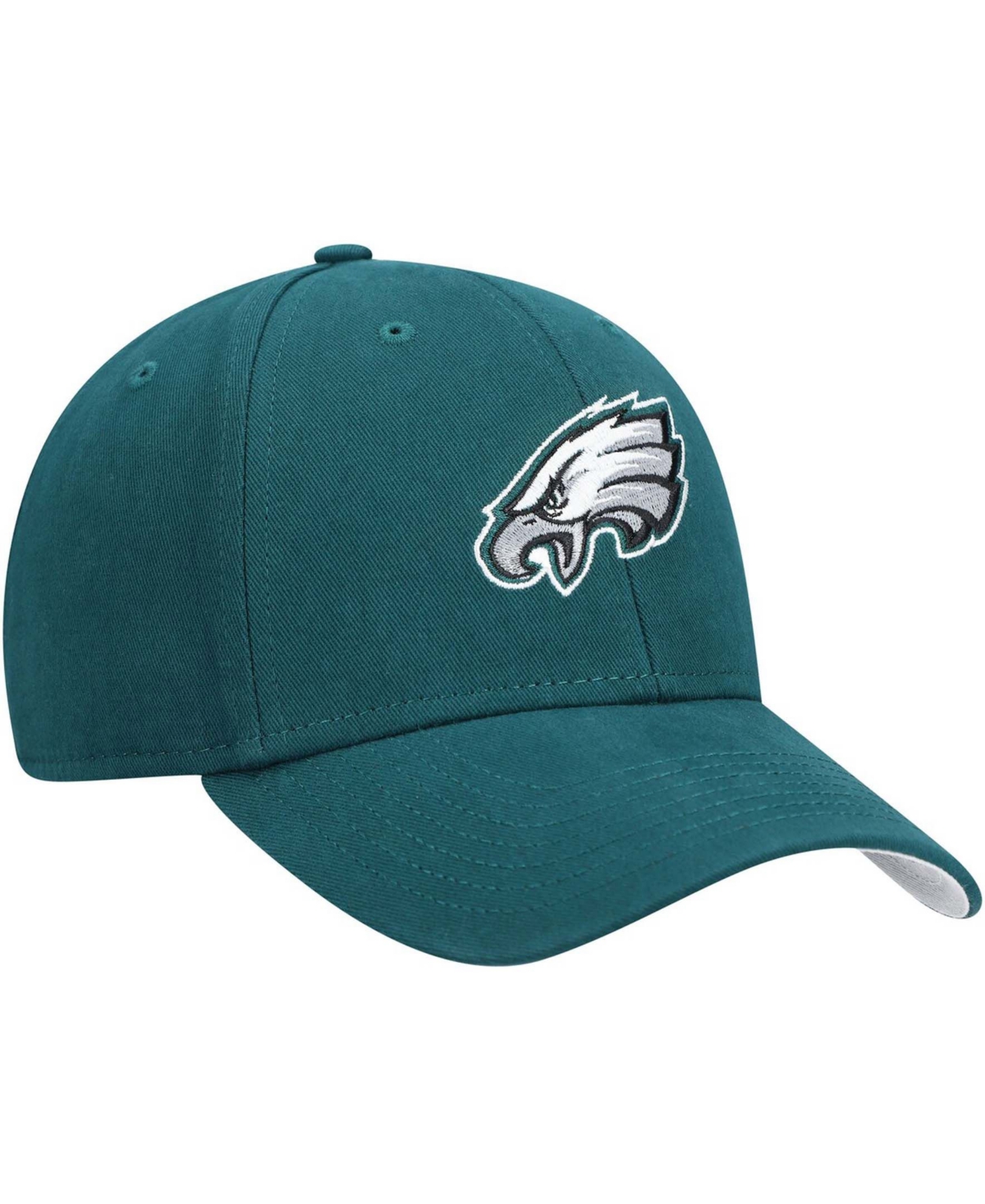 47 Brand Boys Midnight Green Philadelphia Eagles Basic Mvp Adjustable Hat In Green