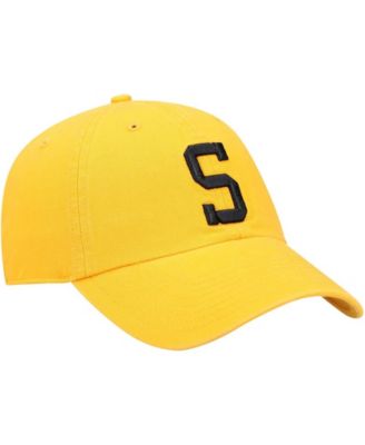Men's Gold Pittsburgh Steelers Clean Up Alternate Adjustable Hat