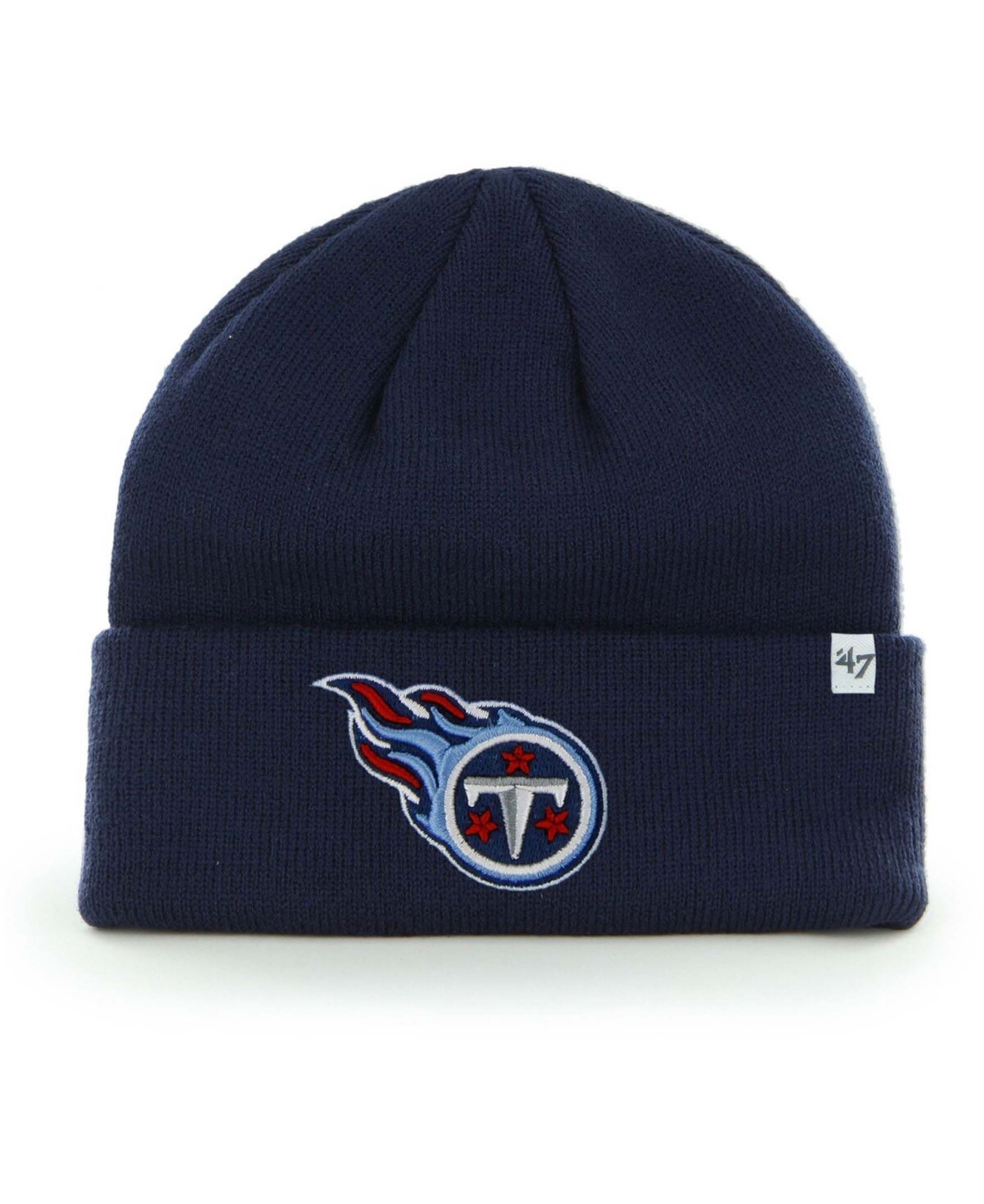 Shop 47 Brand Boys Navy Tennessee Titans Basic Cuffed Knit Hat