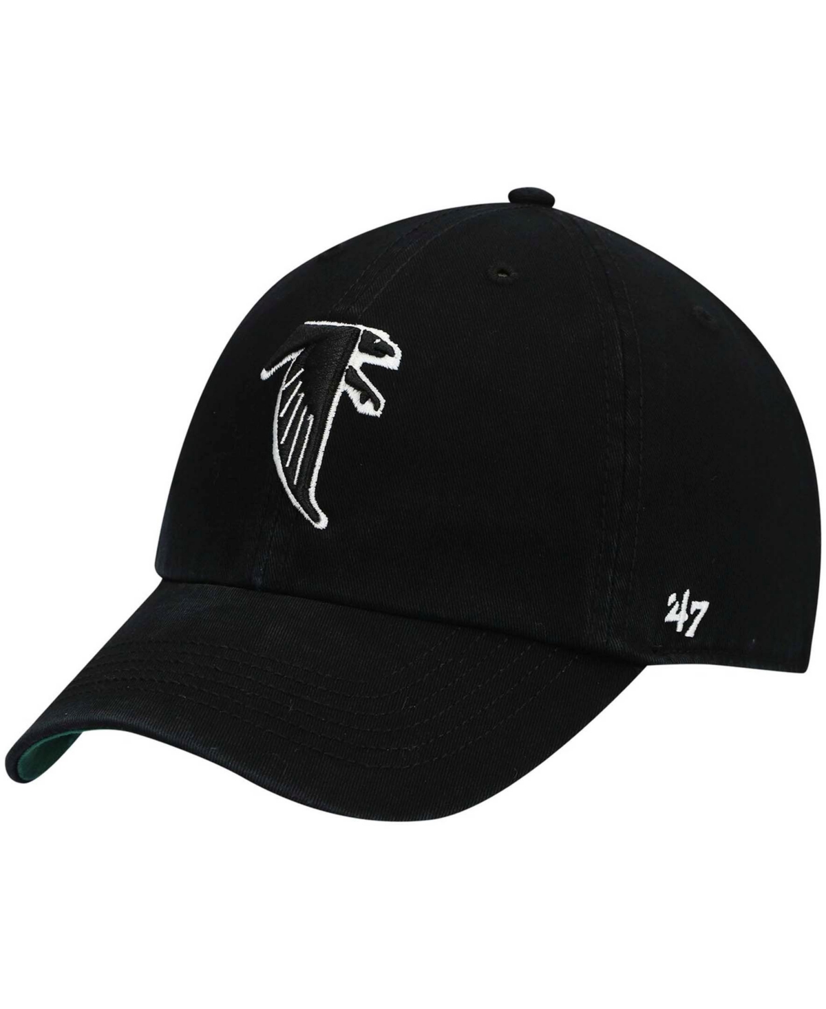 47 Brand Men's Black Atlanta Falcons Legacy Franchise Fitted Hat | ModeSens