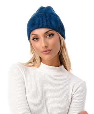 Women's Tie Dye Cuff Ribbed Knit Beanie