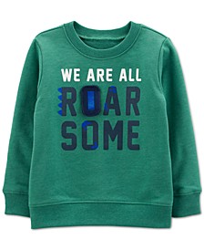 Toddler Boys Roar Some French Terry Pullover