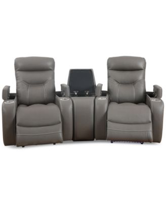 Jabarr Beyond Leather Theater Seating, Created for Macy's