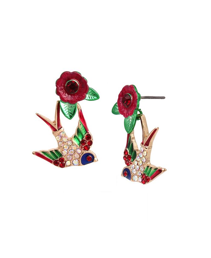 Betsey Johnson Bird Drop Earrings Macy s