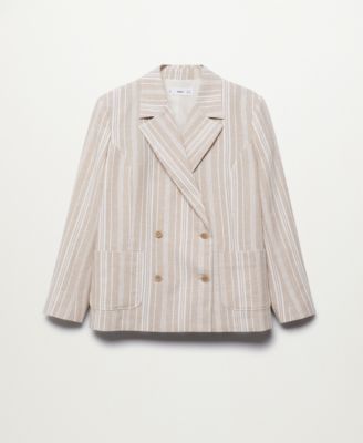 macys linen jacket