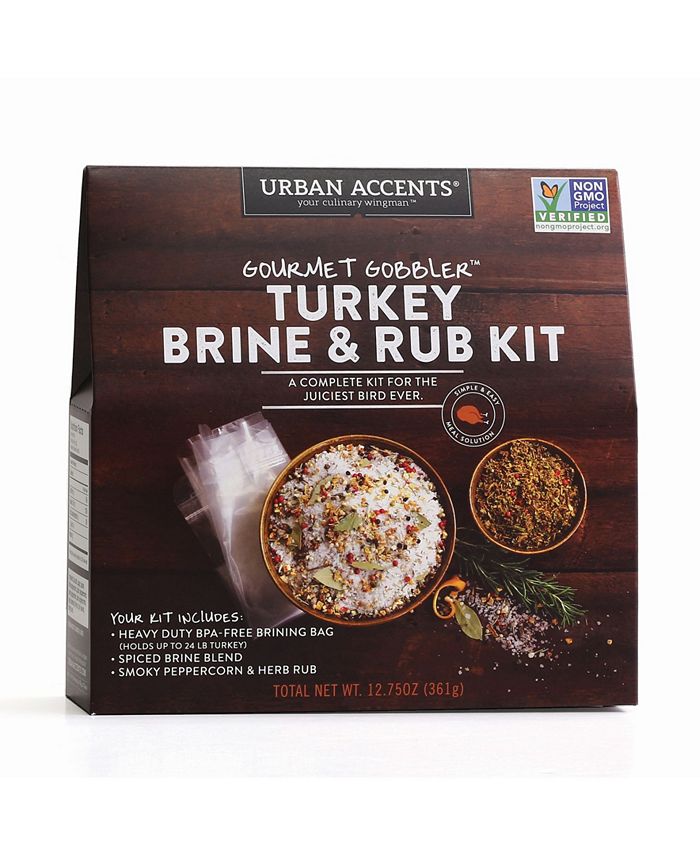 Urban Accents Gourmet Gobbler Turkey Brine Kit, 12.75 oz Macy's