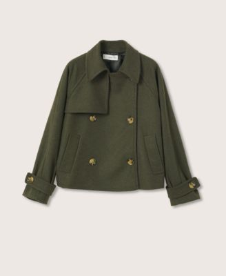 mango green jacket