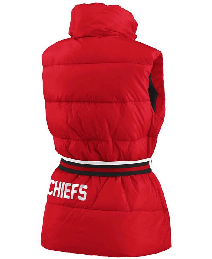 WEAR by Erin Andrews Women's Red Kansas City Chiefs FullZip Puffer