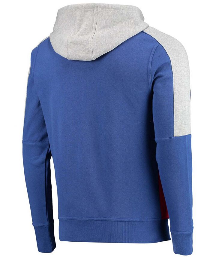 Men's Starter Royal/Red Buffalo Bills Playoffs Color Block Full