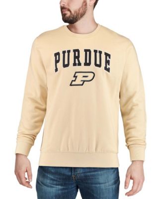 Men's Purdue Boilermakers Arch & Logo Crew Neck Sweatshirt