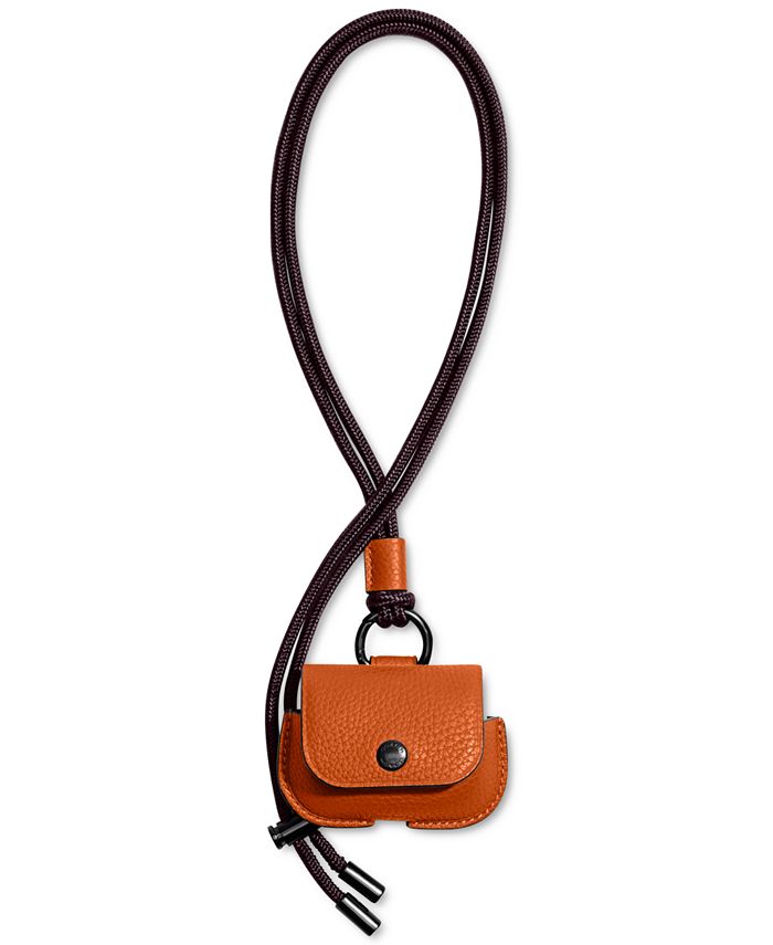COACH Men's Large Wireless Earbud Case in Pebble Leather - Macy's