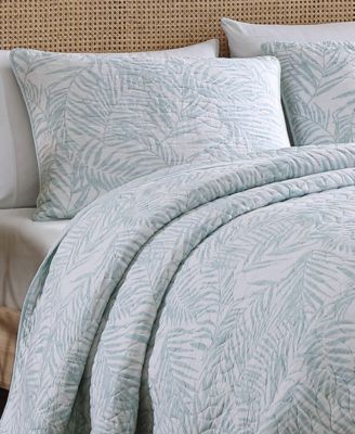 CLOSEOUT! Palmday Cotton Reversible 2 Piece Quilt Set, Twin