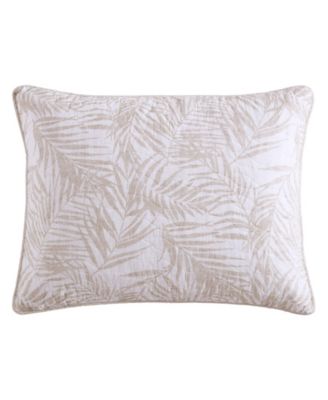 Palmday Cotton Reversible 3 Piece Quilt Set, Full/Queen