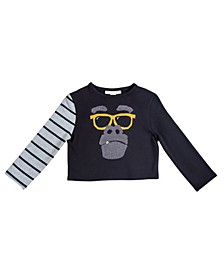 Toddler Boys Striped Cool Long Sleeve Top
