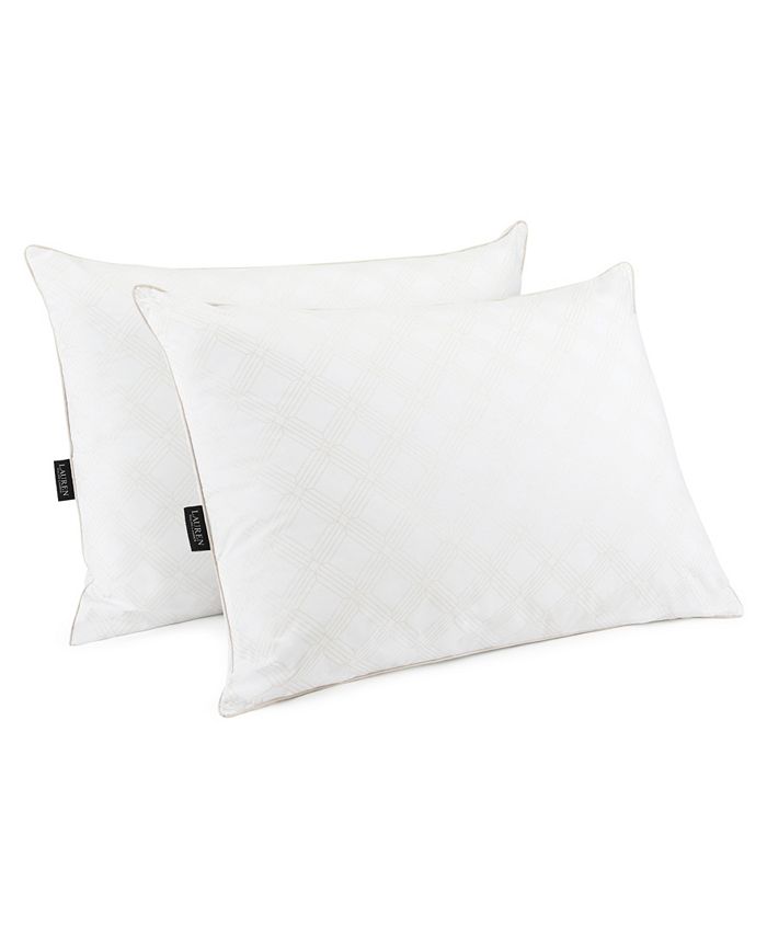Lauren Ralph Lauren Pearlized 2-Pack Pillow, Standard/Queen & Reviews -  Home - Macy's