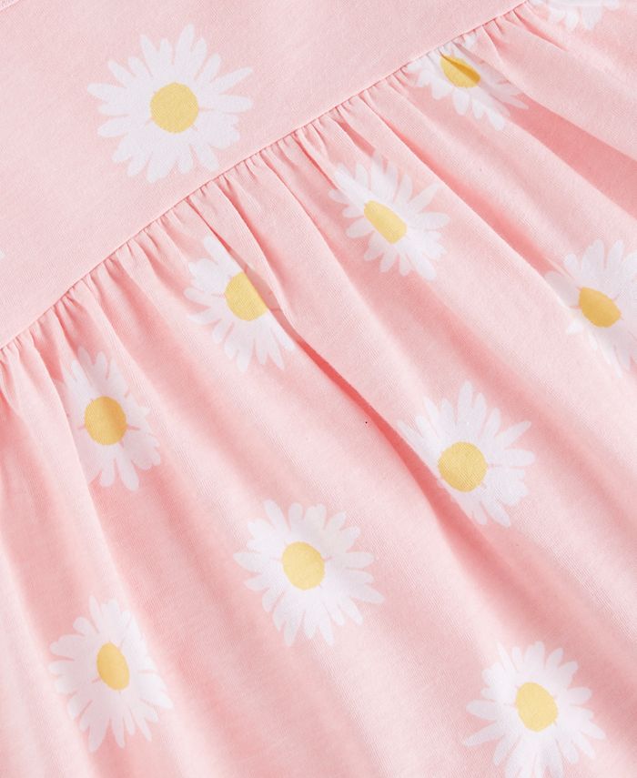 First Impressions Baby Girls DaisyPrint Dress, Created for Macy's Macy's